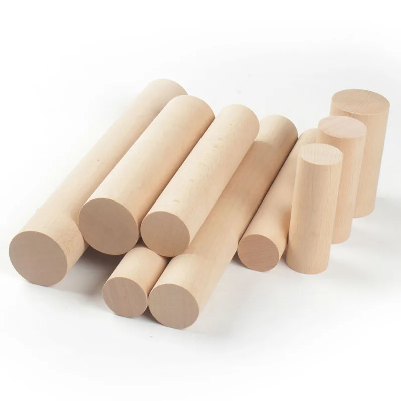 Lumber Woodworking - Europäische Buche Passstifte Holz Holz Drehrohlinge
