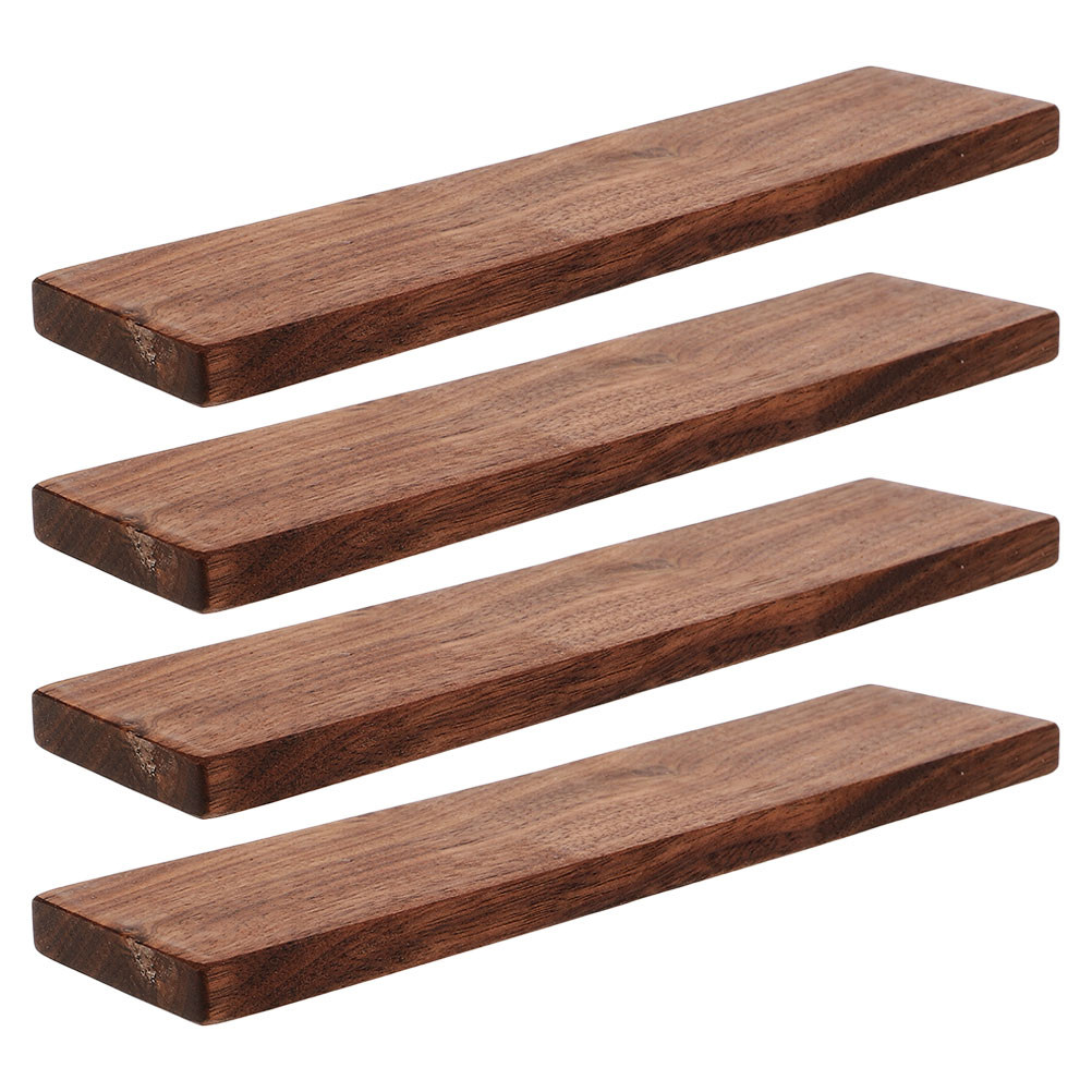 Lumber Woodworking - 4 Stück verdickte Walnussholzplatten zum Holzschnitzen,