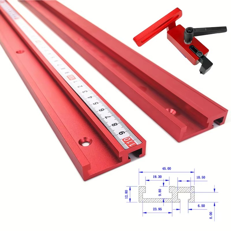 Woodworking Plans - 1 Stück Aluminium-T-Nut-Profil Modell 45 mit