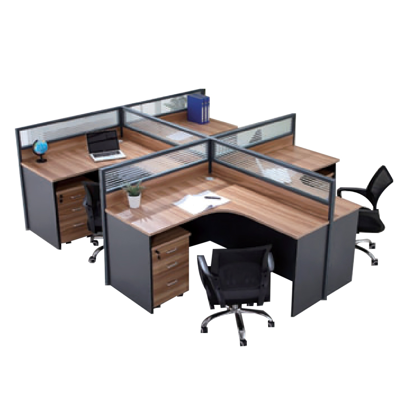 Furniture And Woodworking - Moderne modulare Büro-Trennwand-Arbeitsbereiche, 2 4 6-Personen-Büroschränke,