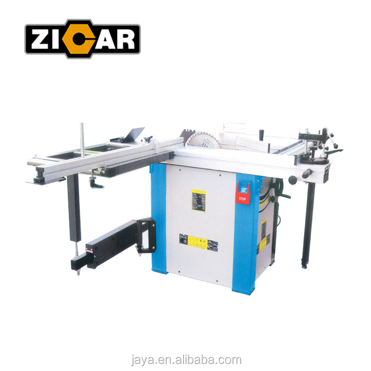 Zicar Woodworking Machinery - ZICAR 1600mm Mini-Schiebetischkreissäge MJ5116 mit Verlängerungstisch