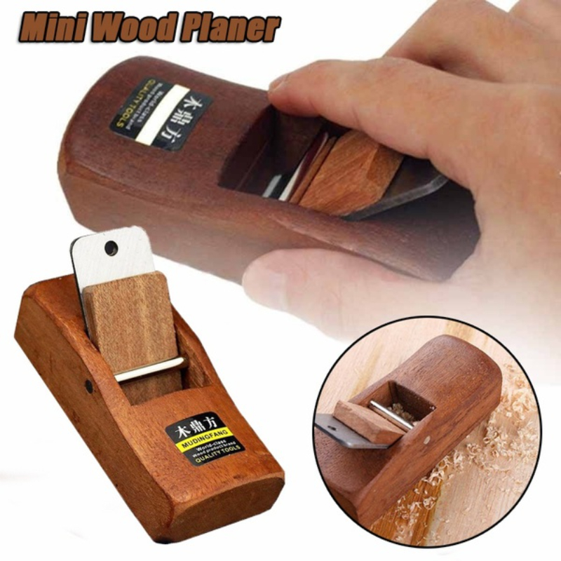 Woodworking Plans - Holzbearbeitungs-Hobel, Mini-Handwerkzeug, Flachhobel für Kanten, Geschenk