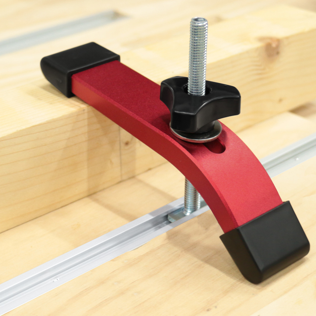 Woodworking Plans - Holzbearbeitungstisch, Aluminiumlegierung, schnell wirkende Niederhalteklemmen, für