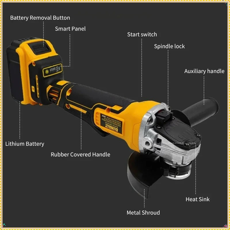 Dewalt DCG406 125MM Bürstenlos – Woodworking Ai Bewertung und Preis