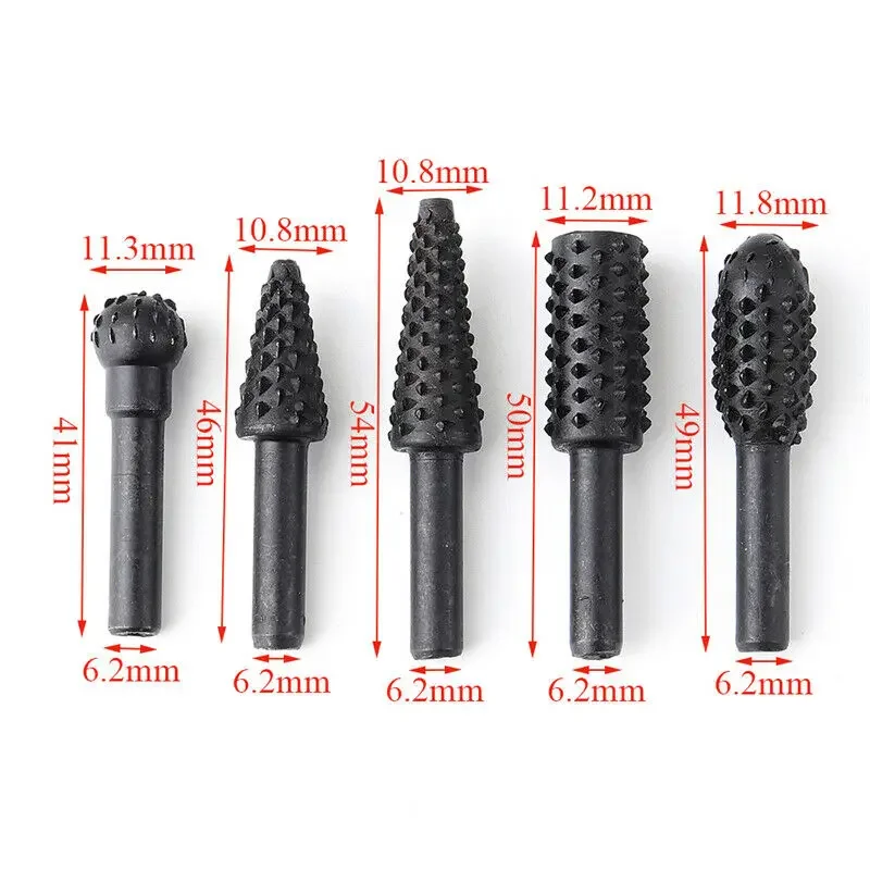 5PCS Rotary Handwerk Dateien R – Woodworking Files And Rasps Bewertung und Preis