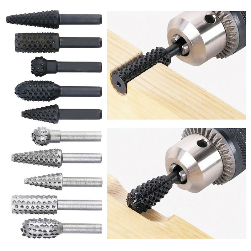 5PCS/10PCS 6mm Schaft Rotary B – Woodworking Files And Rasps Bewertung und Preis