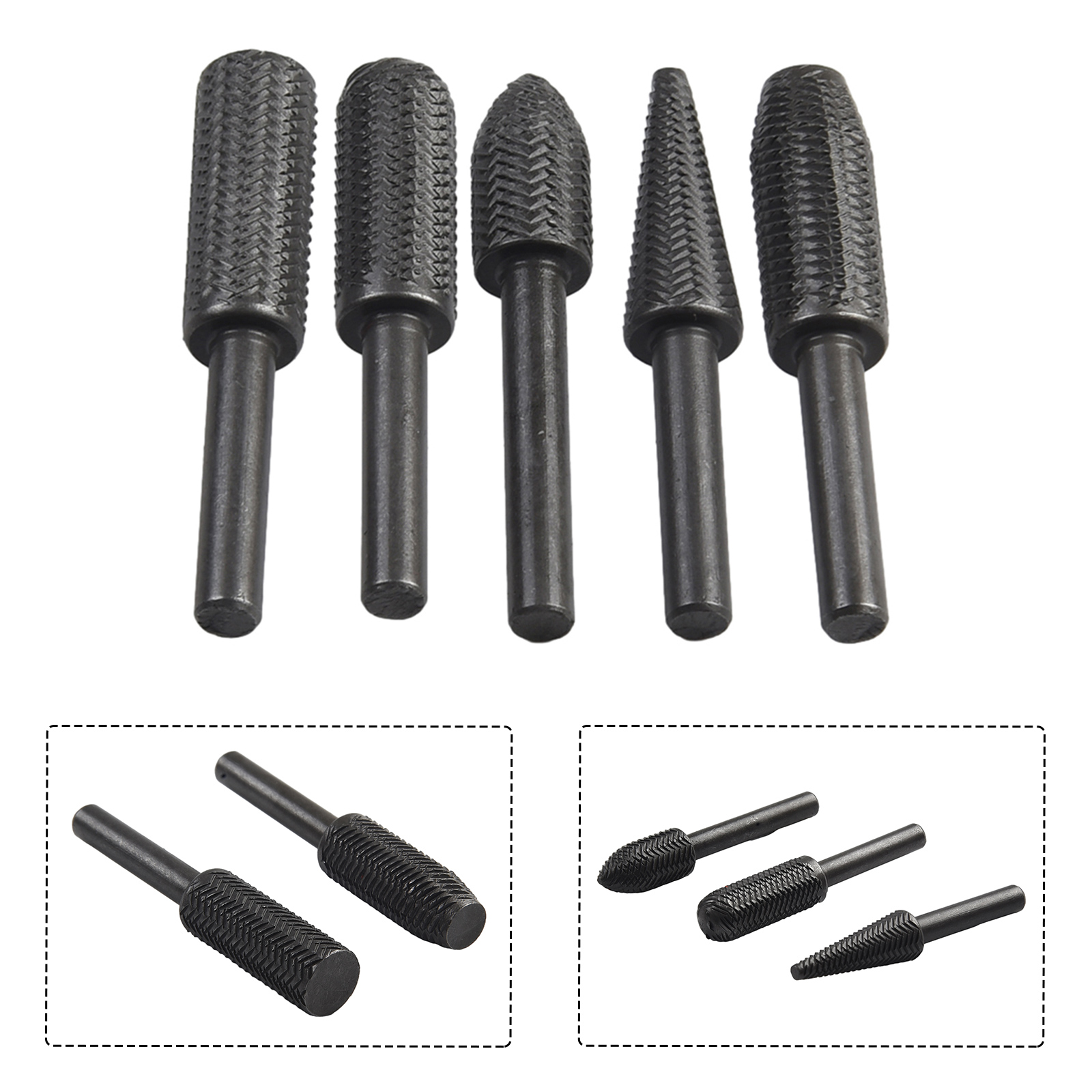 5-teiliges Doppelschnitt-Rotat – Woodworking Files And Rasps Bewertung und Preis