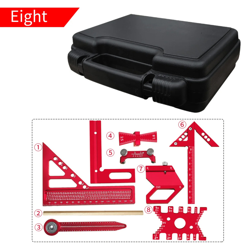 Quadratisches Aluminium-Set fü – Woodworking Plans Bewertung und Preis