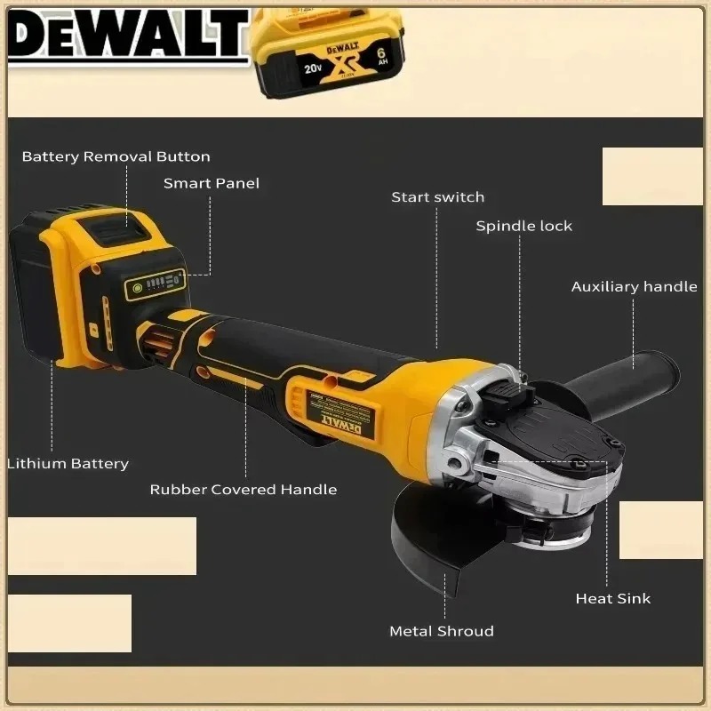 Dewalt DCG406 125 mm Winkelsch – Woodworking Ai Bewertung und Preis