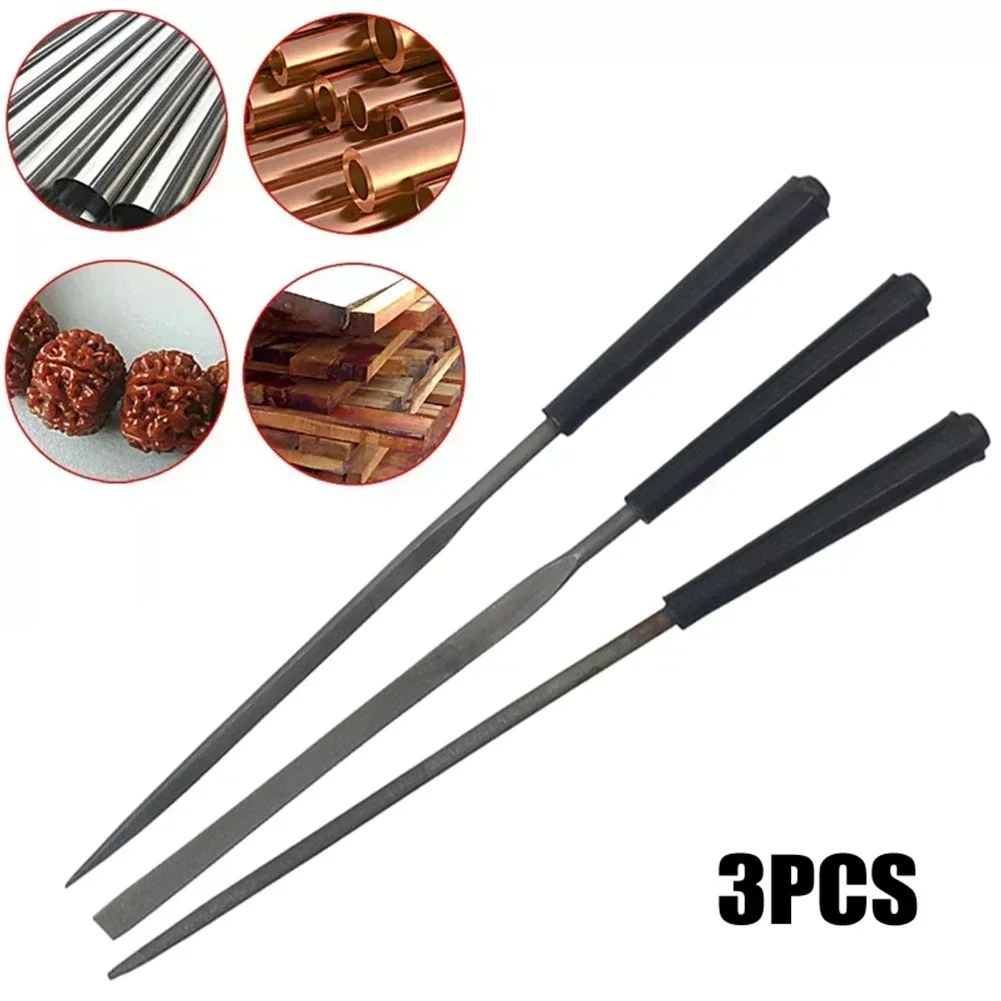 3-teiliges Nadelfeilen-Set, kl – Woodworking Files And Rasps Bewertung und Preis