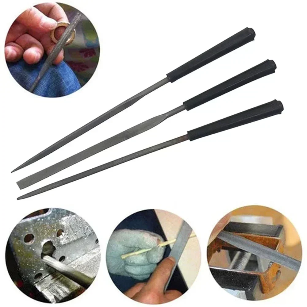 3-teiliges Nadelfeilen-Set, kl – Woodworking Files And Rasps Bewertung und Preis