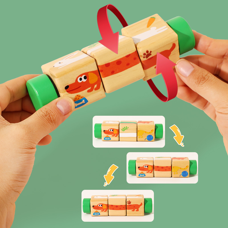 1 Stück Baby Holz-Drehpuzzle m – Woodworking For Kids Bewertung und Preis