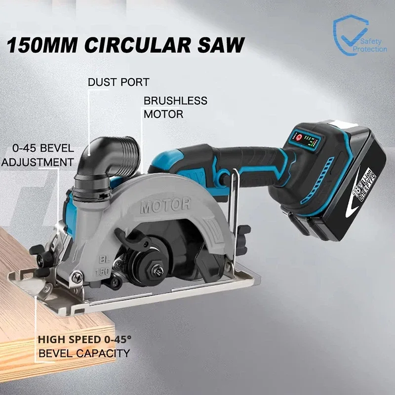 Makita 150mm Bürstenlose Akku- – Woodworking Ai Bewertung und Preis