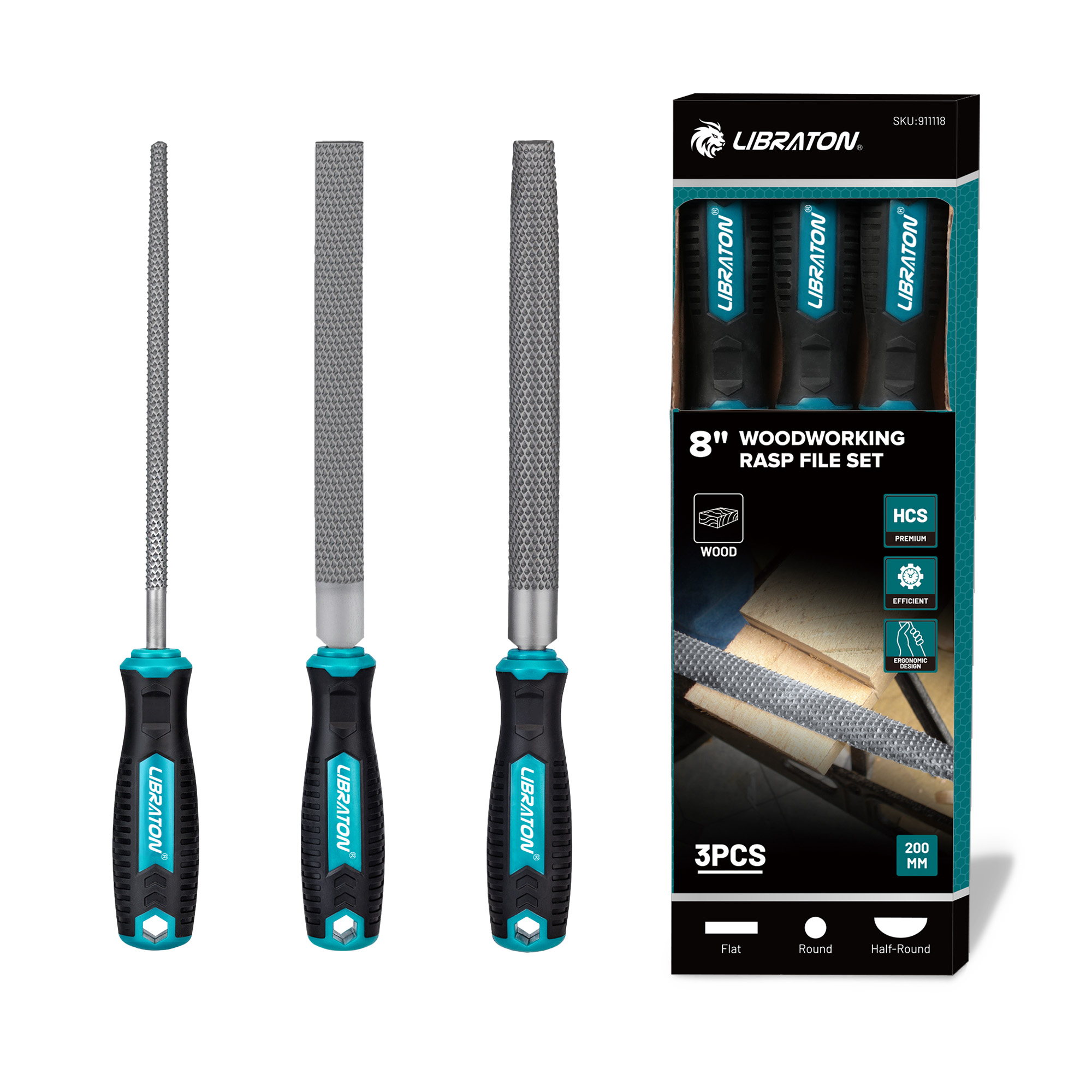 LIBRATON 3-teiliges Holzraspel – Woodworking Files And Rasps Bewertung und Preis