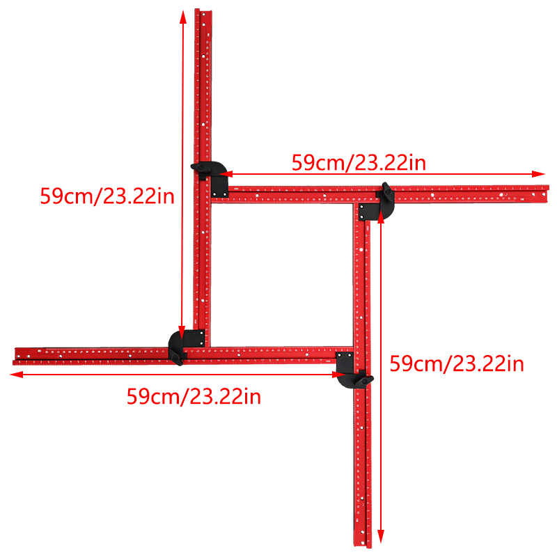 59cm einstellbare quadratische – Woodworking Ai Bewertung und Preis